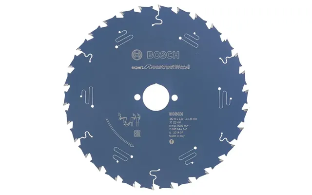 Bosch Rundsavsklinge 210x30x2mm 30t Exp Constructwo - 2608644141