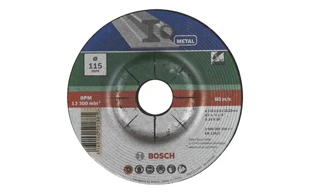 Bosch Skrubskive 115x6mm Gl - 2609256336