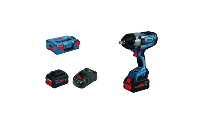 Bosch Slagnøgle Gds 18v-1000 2x8,0ah Pc L-boxx - 06019j8302