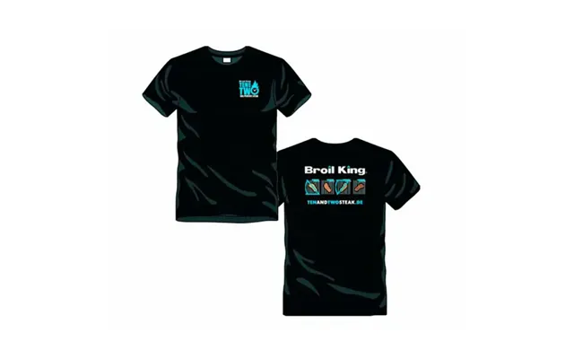 Broil King T-shirt 10&2 Sort - Str 2xl