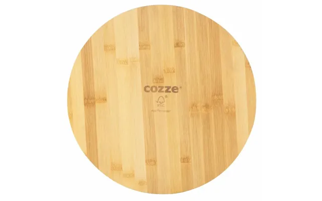 Cozze Pizzaskærebræt 350 X 12mm Bambus Træ - 90314