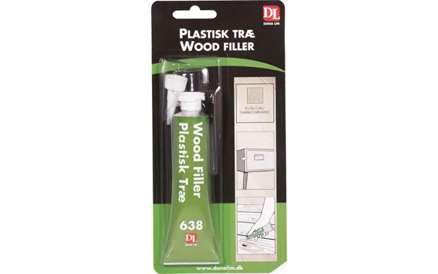 Dl Plastisk Træ 638 Eg 75ml - 63873