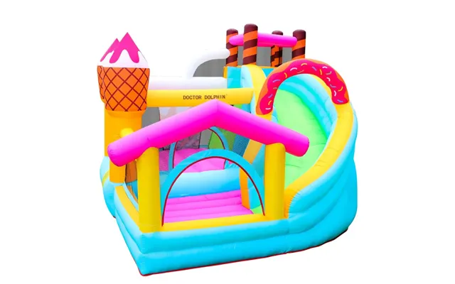 Doctor Dolphin Icecream Hoppeborg Inkl. 450 Watt Blæser - 72043