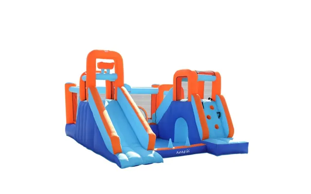 Doctor Dolphin Waterslide Hoppeborg Inkl. 750 Watt Blæser - 83051