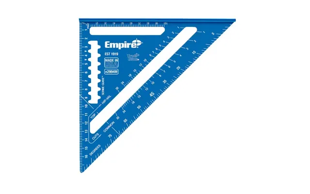Empire True Blue Snedkervinkel - 180 Mm Med Metriske Mål