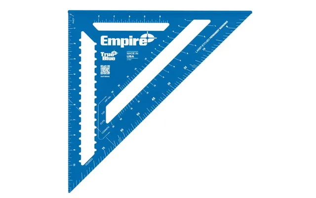 Empire True Blue Snedkervinkel Med Tommemål 12 300 Mm - E3992