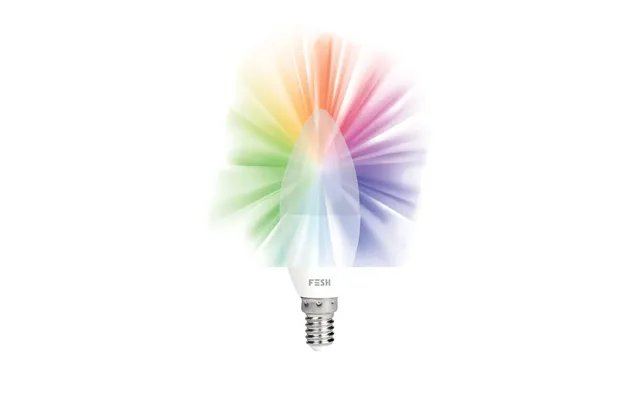 Fesh Smart Home Led Kertepære - Multicolor E14 5w Ø 37