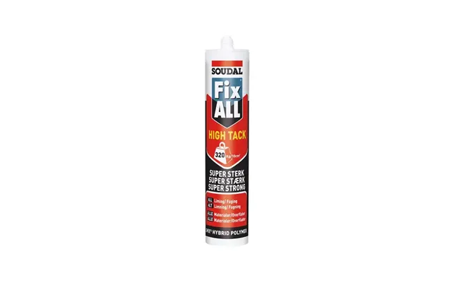 Fix All High Tack Montagelim Soudal Grå 290ml