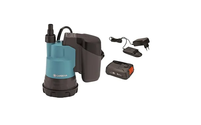 Gardena Dykpumpe 2000 2 18v Inkl Batt Og Lader - 14600-20