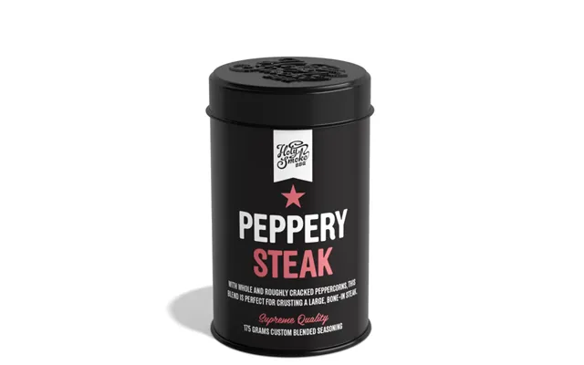 Holy Smoke Bbq Peppery Steak Krydderiblanding - 175 G
