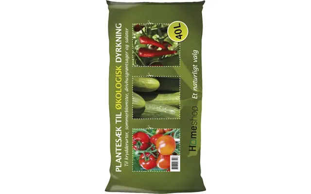 Homeshop Økologisk Plantesæk 40 L