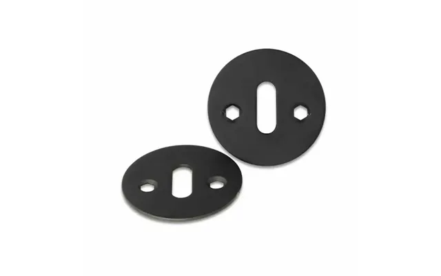 Jasa Nøgleskilt Modern 2mm Massiv Ø52mm Noir - 11020