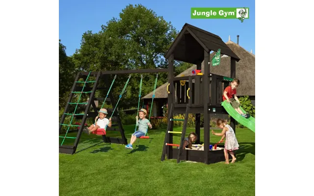 Jungle Gym Club Legetårn Komplet Inkl. Climb Module Xtra Ekskl