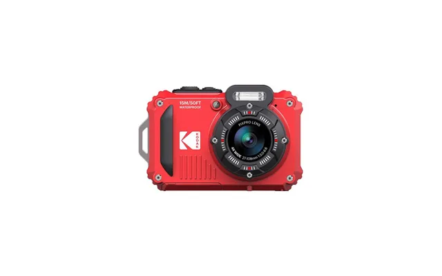 Kodak Pixpro Wpz2 5x Wp 16mp Wi-fi - Rød Digitalt Kamera