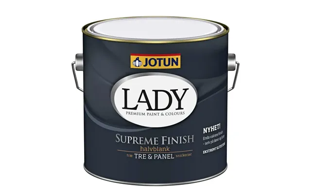 Lady Supreme Finish 40 2,7lt Hvid-base - 6pymaacsa
