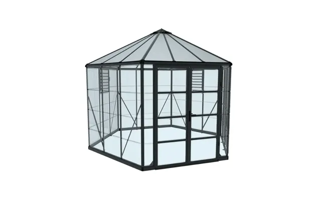 Palram - Canopia Oasis Hexagonalt Drivhus 9 M2
