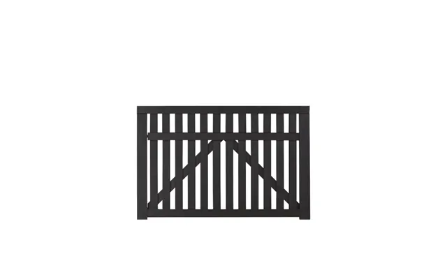 Plus Country Havelåge 150x98 Cm Grundmalet Sort 13433-15
