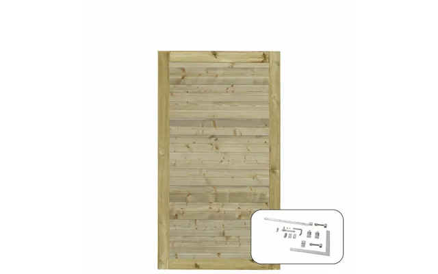 Plus Plank Enkeltlåge Inkl. Beslag - 100×163 Cm