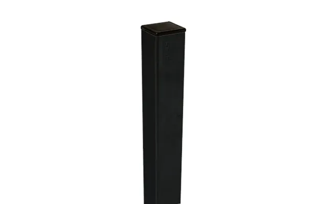 Plus Pulverlakeret Stålstolpe 4,5×4,5×186 Cm - 20406-15