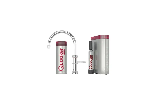 Quooker Classic Fusion Round Sæt M3l Krom Inkl. Pro3 & Cube Beholder
