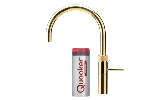 Quooker Fusion Round Sæt M. Pro3 Vaq B 3 L. - Messing