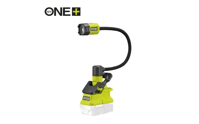 Ryobi 18v Flexlight Led-lampe Med Klemme - Rlcf18-0