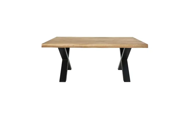 Sofabord I Olieret Eg Med Bølget Kant 120x70xh50 Cm - 2101570