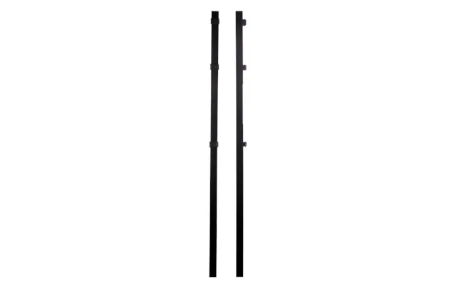 Stolpe For Panelhegn Med Deko X , 40 X 40 X 1500 Mm, Sort - 102-002