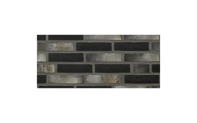 Strøjer Tegl B708 Silver Black Mursten