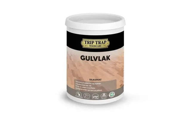 Trip Trap Gulvlak Silkemat 0,75lt