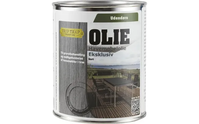 Trip Trap Havemøbelolie Ekskl. Sort 0,75lt