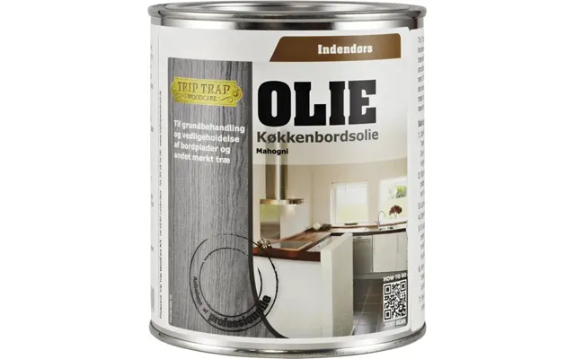 Trip Trap Køkkenbordsolie Mahogni 0,75lt