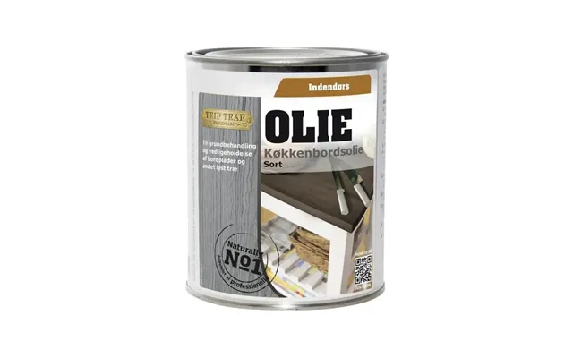 Trip Trap Køkkenbordsolie Sort 0,75lt