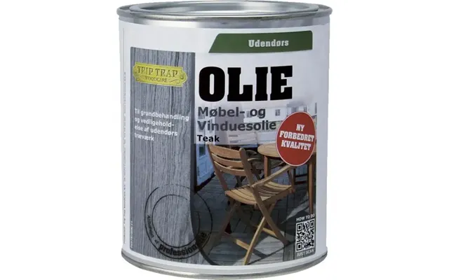 Trip Trap Møbel Og Vinduesolie Teak 0,75lt