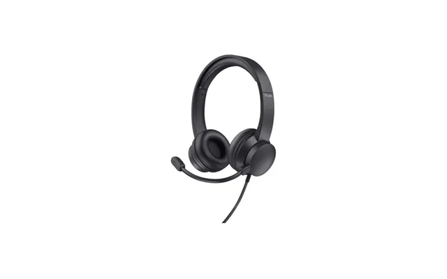 Trust Ayda Usb Pc Headset - Black Headset product image