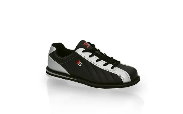 3g Kicks Black Silver Dame Bowlingsko - Hurtig Levering 39