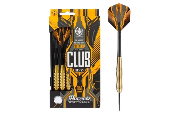 Club Brass Steeltip Darts Harrows - 21 Grams Pile