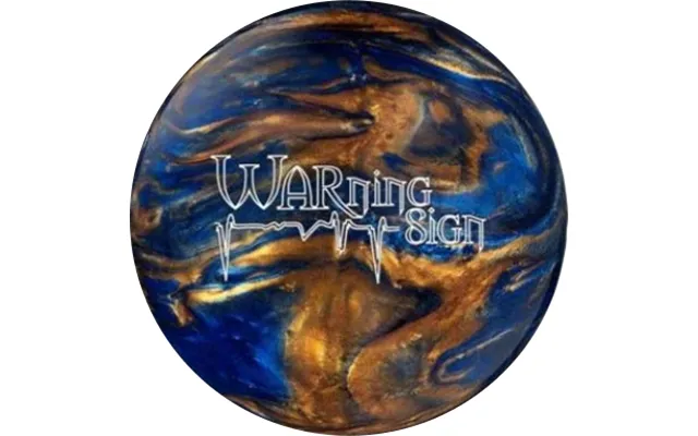 Ebonite Warning Sign - Bowlingkugle Uden Huller 15 Lbs