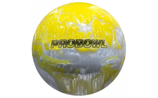 Pro Bowl - White Yellow Bowlingkugle Uden Huller 11 Lbs