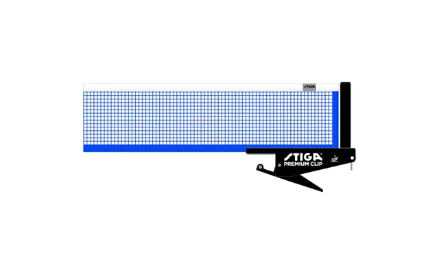 Stiga Premium Clip Netgarniture - Ittf Godkendt Net Og Netholdere