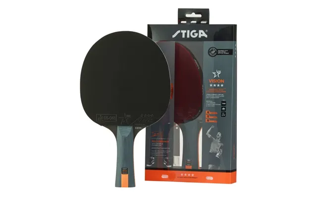 Stiga Vision - Et Hurtigt 4-stjernet Bordtennisbat Med Masser Af Spin Og Kontrol