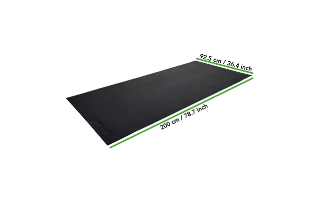 Tunturi Floor Protection Mat - Til Træningsmaskiner 200 L X 92,5 B X 0,4 T