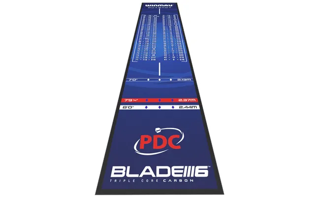 Winmau Outshoot Dartmåtte - 292 X 62 Cm