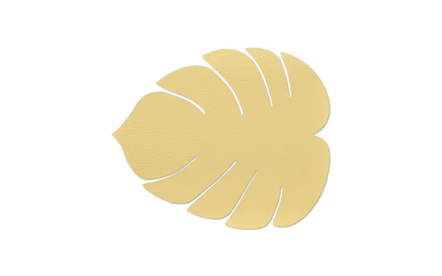 Dinner Mat Leaf Lind Dna - Gold Hippo