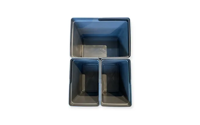 Housezone,sæt Af Løse Spande I Kombinations System. - 40 Skuffe H280 L330xb476 2x10 L 1x19 L