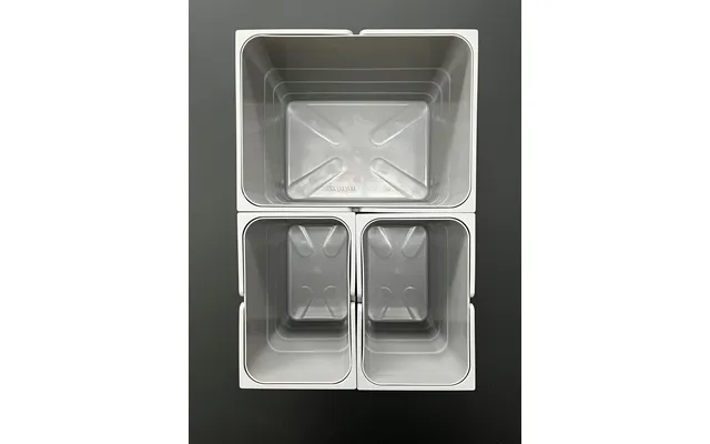 Ninka Affaldssystem - Sæt 46 X 30,6 X Højde 31 Cm Uden Låg. 2 Stk