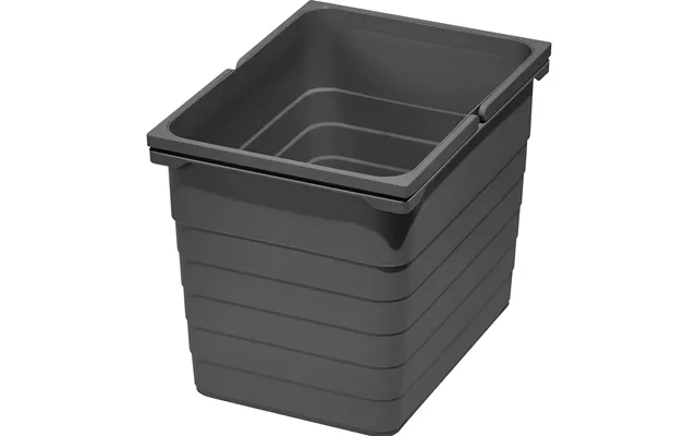 Ninka System, Løse Spande Og Tilbehør - 17 Liter H310x230x306 Antrazit