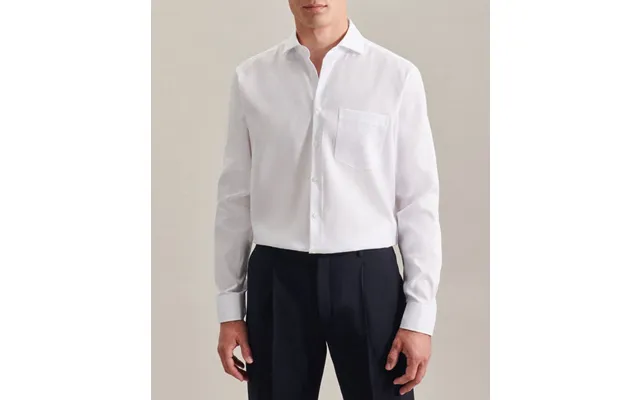 Seidensticker Regular Fit Oxford Spread Kent Shirt