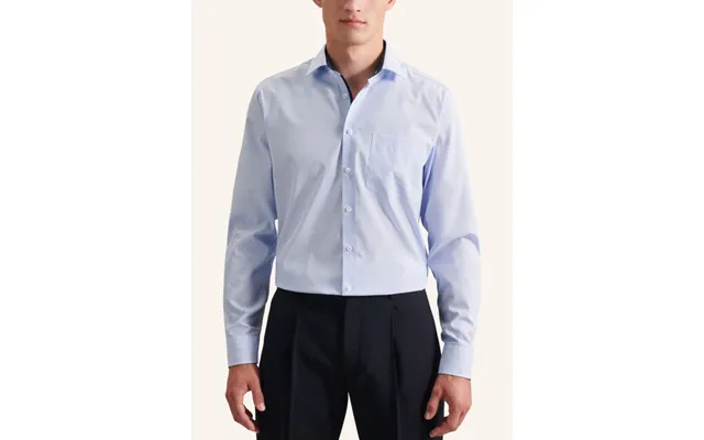 Seidensticker Regular Fit Striped Business Kent Shirt