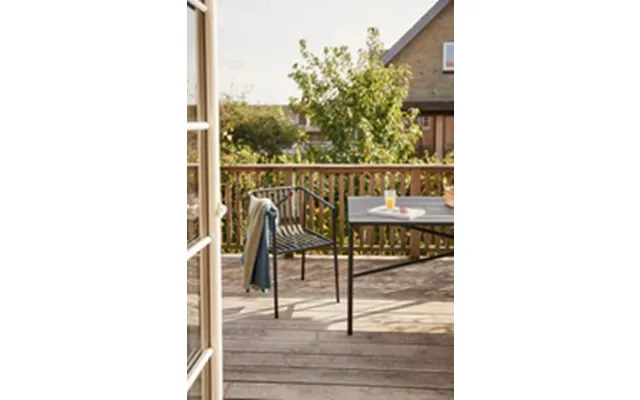 Villa Outdoor Stol Sort